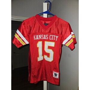 CUSTOM Patrick Mahomes Stitched Sewn Red Jersey*YM*NEW